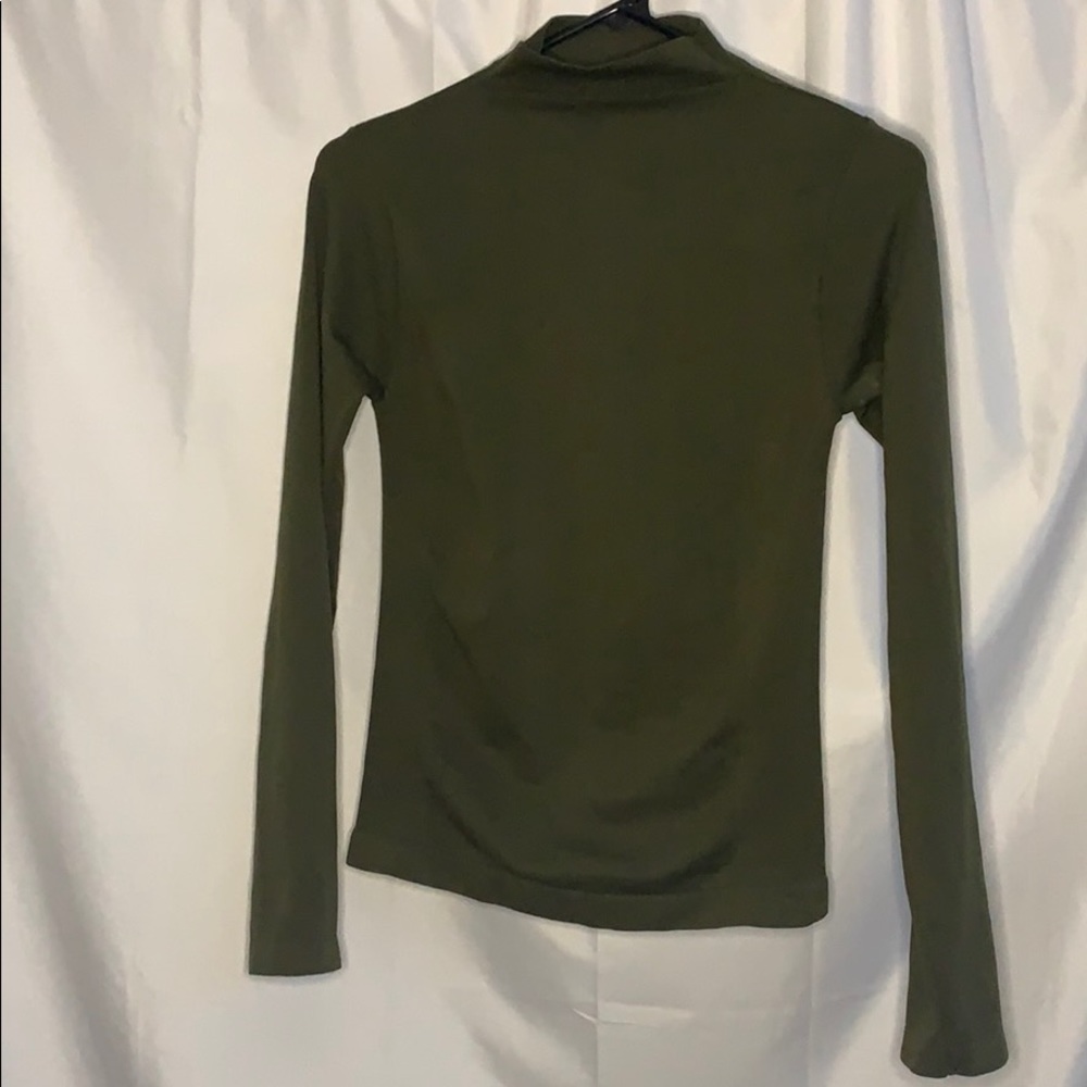 Olive Green Turtleneck